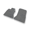 Tapis de Sol Velours adapté pour BMW 5 F07 Gran Turismo (2008-2017) - Premium tapis de voiture - gris