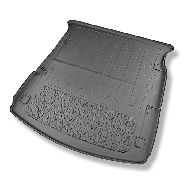 Kit tapis de coffre et tapis de voiture TPE pour: Dodge Durango III SUV (01.2011-....) - 7 places;3ème rangée abaissée