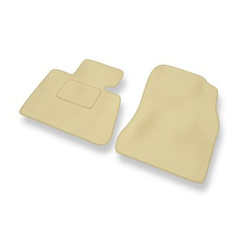 Tapis de Sol Velours adapté pour BMW X5 I E53 (1999-2006) - Premium tapis de voiture - beige