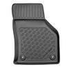 Tapis de sol en TPE adapté pour Skoda Superb III Break (09.2015-....) - aussi pour la version hybride - tapis de voiture - noir