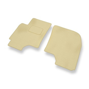 Tapis de Sol Velours adapté pour Chevrolet Epica (2006-2011) - Premium tapis de voiture - beige