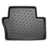 Tapis de sol en TPE adapté pour Opel Zafira B Monospace (12.2015-10.2022) - 5 ou 7 sièges; sans la troisième rangée de sièges - tapis de voiture - noir