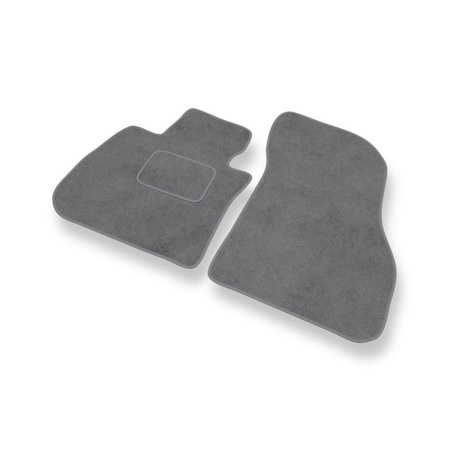 Tapis de Sol Velours adapté pour BMW X1 F48 (2016-2022) - Premium tapis de voiture - gris