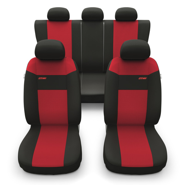 Housses de siège adaptées pour Fiat Albea I, II (2002-2010) - housse siege voiture universelles - couverture siege - RSL-RD