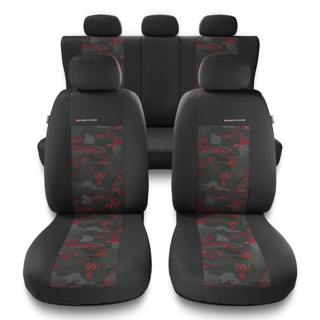 Housses de siège adaptées pour Kia Sorento I, II, III (2002-2019) - housse siege voiture universelles - couverture siege - UNE-RD