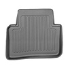 Tapis de sol en TPE adapté pour Mercedes-Benz Classe C W206 Berline, Break (06.2021-....) - tapis de voiture - noir