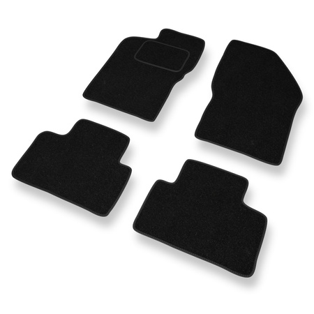 Tapis de Sol Feutres adapté pour Alfa Romeo 147 (2000-2010) - tapis de voiture - noir