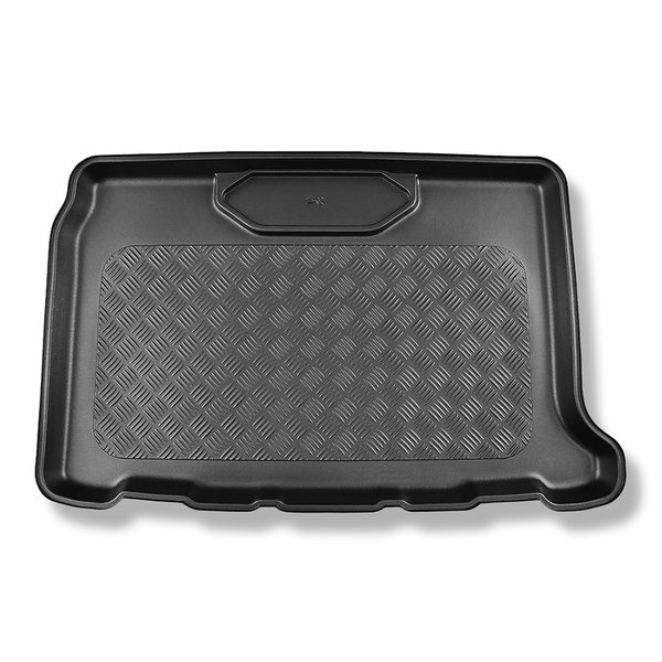 Tapis de coffre adapté pour DS 3 Crossback SUV (04.2019-....) - bac de coffre - protection de coffre voiture - avec caisson de graves (subwoofer)