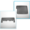 Kit tapis de coffre et tapis de voiture TPE pour: Ford Tourneo Custom Van (02.2018-06.2023)