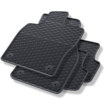 Tapis de sol en caoutchouc adapté pour Audi Q2 (2016-....) - tapis de voiture - 
