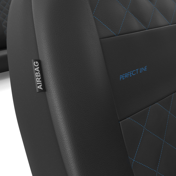 Housses de siège adaptées pour Citroen C2 (2003-2009) - housse siege voiture universelles - couverture siege - PRF-BL