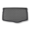 Tapis de coffre adapté pour Volkswagen T-Cross Crossover (04.2019-....) - bac de coffre - protection de coffre voiture - coffre inférieur; plancher amovible en la position la plus basse