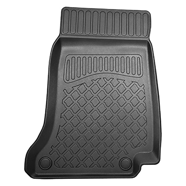 Tapis de sol en TPE adapté pour Mercedes-Benz Classe C W205 Break (12.2015-10.2022) - tapis de voiture - noir