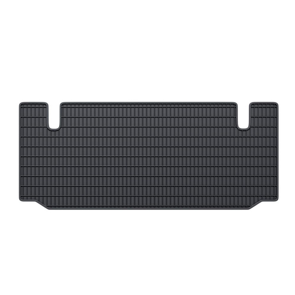 Tapis de sol en caoutchouc adapté pour Peugeot Boxer II Van (2006-2014) - tapis de voiture - noir - 2 pcs.
