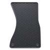 Tapis de sol en caoutchouc adapté pour Audi A6 C7 Avant, Berline (2011-2018) - tapis de voiture - noir - 4 pcs.