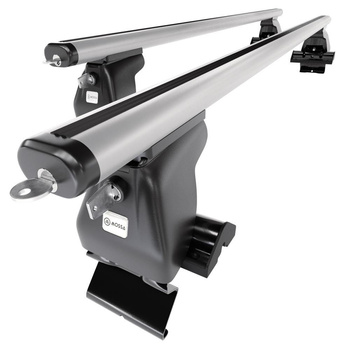 Barres de toit en aluminium adapté pour Hyundai H-1 Van (2008-2021) - Porte-Baga