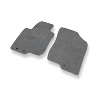 Tapis de Sol Velours adapté pour Hyundai i30 I (2007-2011) - Premium tapis de voiture - gris