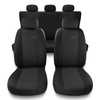 Housses de siège adaptées pour Mitsubishi ASX (2010-2021) - housse siege voiture universelles - couverture siege - X.R-G1