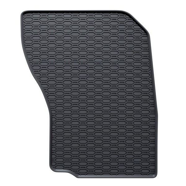 Tapis de sol en caoutchouc adapté pour Citroen C-Crosser (2007-2012) - tapis de voiture - noir