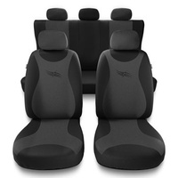 Housses de siège adaptées pour BMW X3 E83, F25, G01 (2003-2019) - housse siege voiture universelles - couverture siege - TR-G1