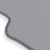 Tapis de Sol Velours adapté pour Citroen Berlingo III Van (2019-....) - Premium tapis de voiture - gris