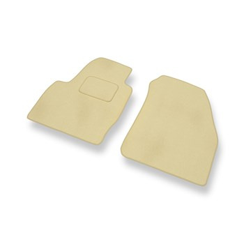 Tapis de Sol Velours adapté pour Land Rover Range Rover Evoque (2011-2018) - Premium tapis de voiture - beige