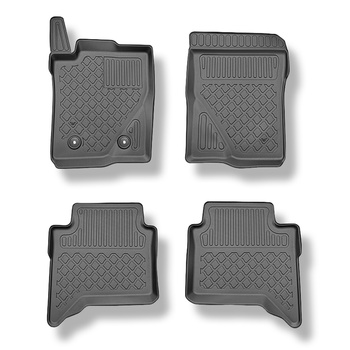 Tapis de sol en TPE adapté pour Ford Ranger Pick-Up (11.2022-....) - tapis de vo