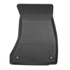 Tapis de sol en TPE adapté pour Audi A4 B9 Avant (12.2015-10.2022) - aussi pour la version Quattro - tapis de voiture - noir