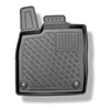 Tapis de sol en TPE adapté pour Audi Q4 e-tron SUV, Sportback (06.2021-....) - tapis de voiture - noir