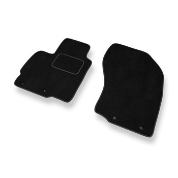 Tapis de Sol Velours adapté pour Peugeot 4007 (2007-2012) - Premium tapis de voiture - noir