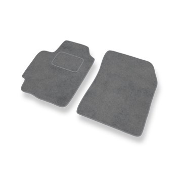 Tapis de Sol Velours adapté pour Mazda 323 VI (1998-2003) - Premium tapis de voiture - gris