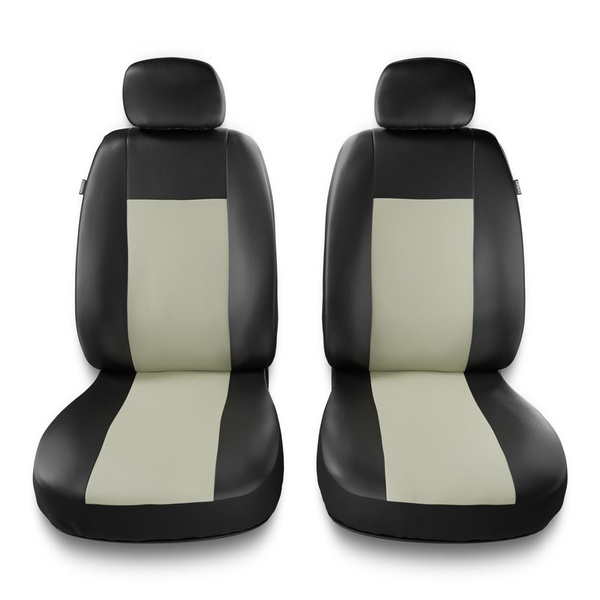 Housses de siège avant adaptées pour Renault Scenic I, II, III, IV (1996-2019) - housse siege voiture universelles - couverture siege conducteur - 2CM-BE