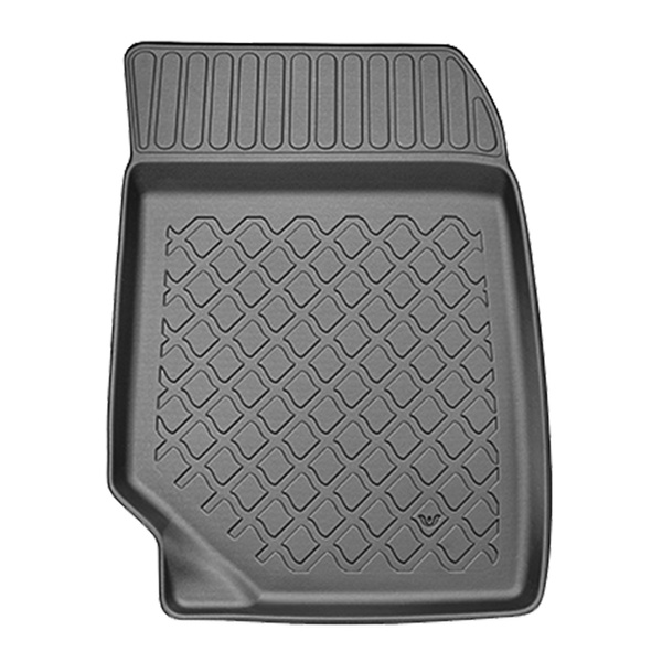 Tapis de sol en TPE adapté pour Jeep Avenger SUV (01.2023-....) - pas pour la version électrique et Mild hybride - tapis de voiture - noir