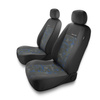 Housses de siège adaptées pour Citroen Xsara Picasso (1999-2010) - housse siege voiture universelles - couverture siege - 2UNE-BL