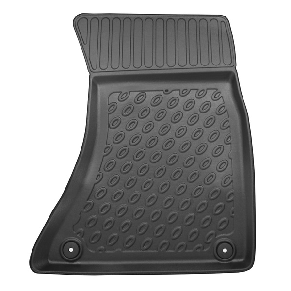 Tapis de sol en TPE adapté pour Audi Q5 I 8R SUV (12.2015-10.2022) - tapis de voiture - noir
