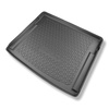 Tapis de coffre adapté pour Nissan Ariya SUV (09.2022-....) - bac de coffre - protection de coffre voiture - coffre supérieur; plancher amovible en la position la plus haute; aussi pour les modèles avec des rails de fixation