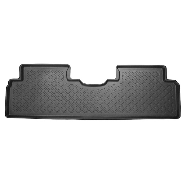 Tapis de sol en TPE adapté pour Kia Carens IV Monospace (12.2015-10.2022) - 5 ou 7 sièges; sans la troisième rangée de sièges - tapis de voiture - noir