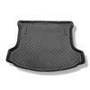 Tapis de coffre adapté pour Nissan Qashqai +2 I Crossover (10.2008-01.2014) - bac de coffre - protection de coffre voiture - 7 places; 3me rangée abaissée