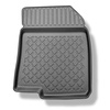 Tapis de sol en TPE adapté pour Dacia Sandero III Stepway Crossover (01.2021-....) - tapis de voiture - noir