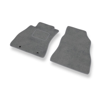 Tapis de Sol Velours adapté pour Nissan Pulsar (2014-2018) - Premium tapis de voiture - gris