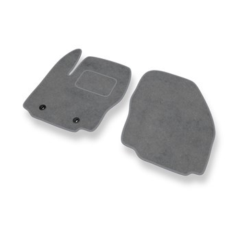 Tapis de Sol Velours adapté pour Ford Galaxy III (2006-2015) - Premium tapis de voiture - gris