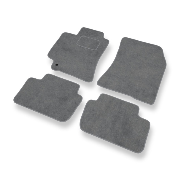 Tapis de Sol Velours adapté pour Lexus IS I XE10 Berline (1998-2005) - Premium tapis de voiture - gris