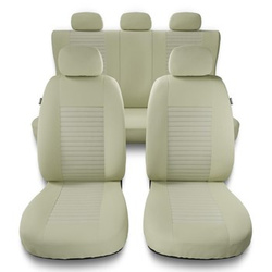Housses de siège adaptées pour Audi A6 C4, C5, C6, C7, C8 (1994-....) - housse siege voiture universelles - couverture siege - MD-7