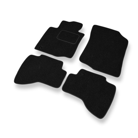 Tapis de Sol Feutres adapté pour Toyota Aygo I (2005-2014) - tapis de voiture - noir