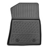 Tapis de sol en TPE adapté pour BMW X4 F26 SAC (12.2015-10.2022) - tapis de voiture - noir