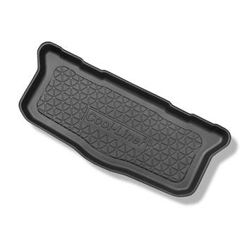 Tapis de coffre adapté pour Citroen C1 Hayon (07.2014-....) - bac de coffre - protection de coffre voiture