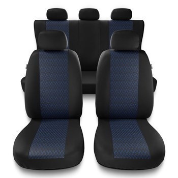 Housses de siège adaptées pour Audi A4 B5, B6, B7, B8, B9 (1995-2024) - housse siege voiture universelles - couverture siege - PF-BL