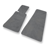 Tapis de Sol Velours adapté pour BMW Z1 (1989-1991) - Premium tapis de voiture - gris