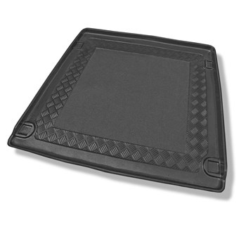 Tapis de coffre adapté pour Fiat Stilo Multi-Wagon (2003-2007) - bac de coffre - protection de coffre voiture - banquette arrière fixe