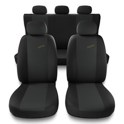 Housses de siège adaptées pour Alfa Romeo Giulia (2015-....) - housse siege voiture universelles - couverture siege - X.R-G1